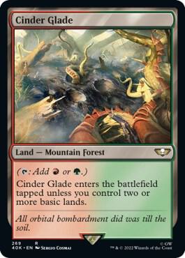 Cinder Glade (269) [Warhammer 40,000 Commander]