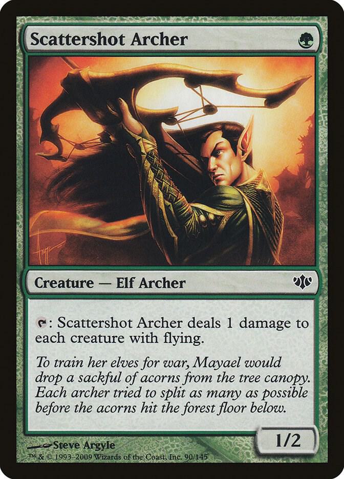 Scattershot Archer (90) [Conflux]