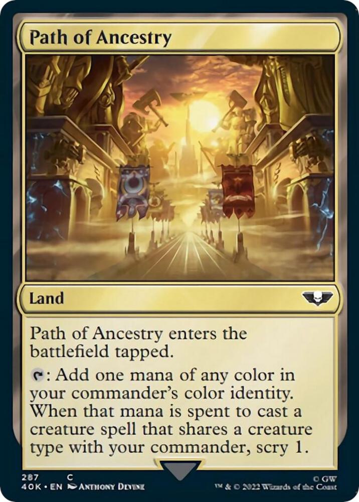 Path of Ancestry (287) [Warhammer 40,000 Commander]