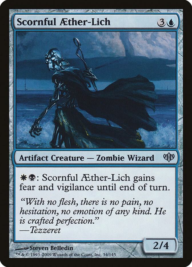 Scornful Aether-Lich (34) [Conflux]