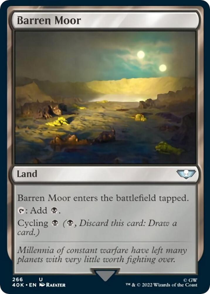 Barren Moor (266) [Warhammer 40,000 Commander]