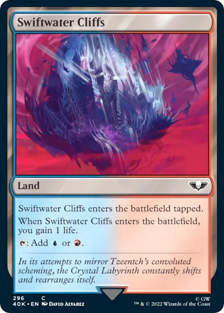 Swiftwater Cliffs (296) [Warhammer 40,000 Commander]