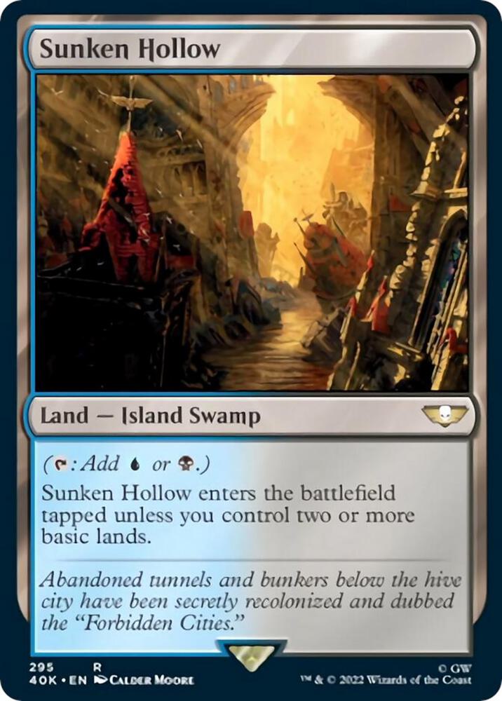 Sunken Hollow (295) [Warhammer 40,000 Commander]