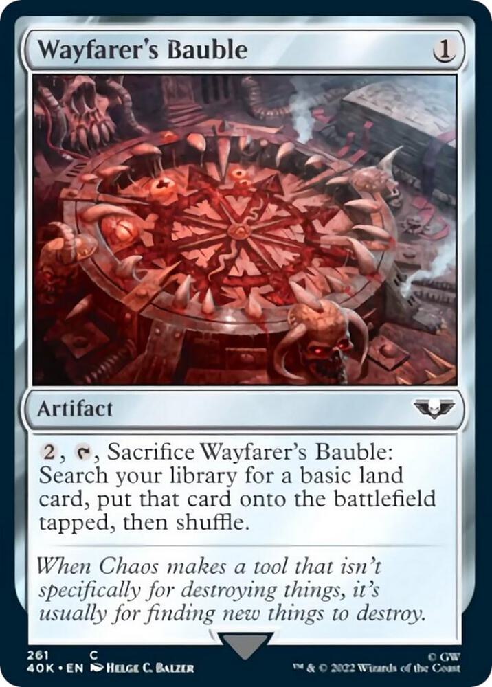 Wayfarer's Bauble (261) [Warhammer 40,000 Commander]