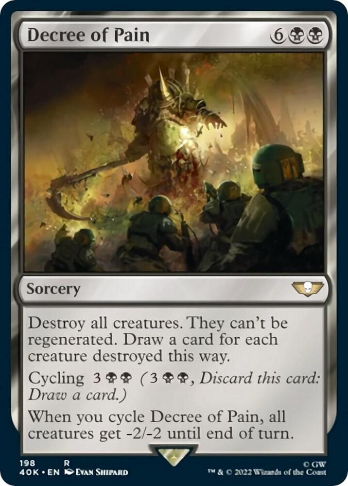 Decree of Pain (198) [Warhammer 40,000 Commander]