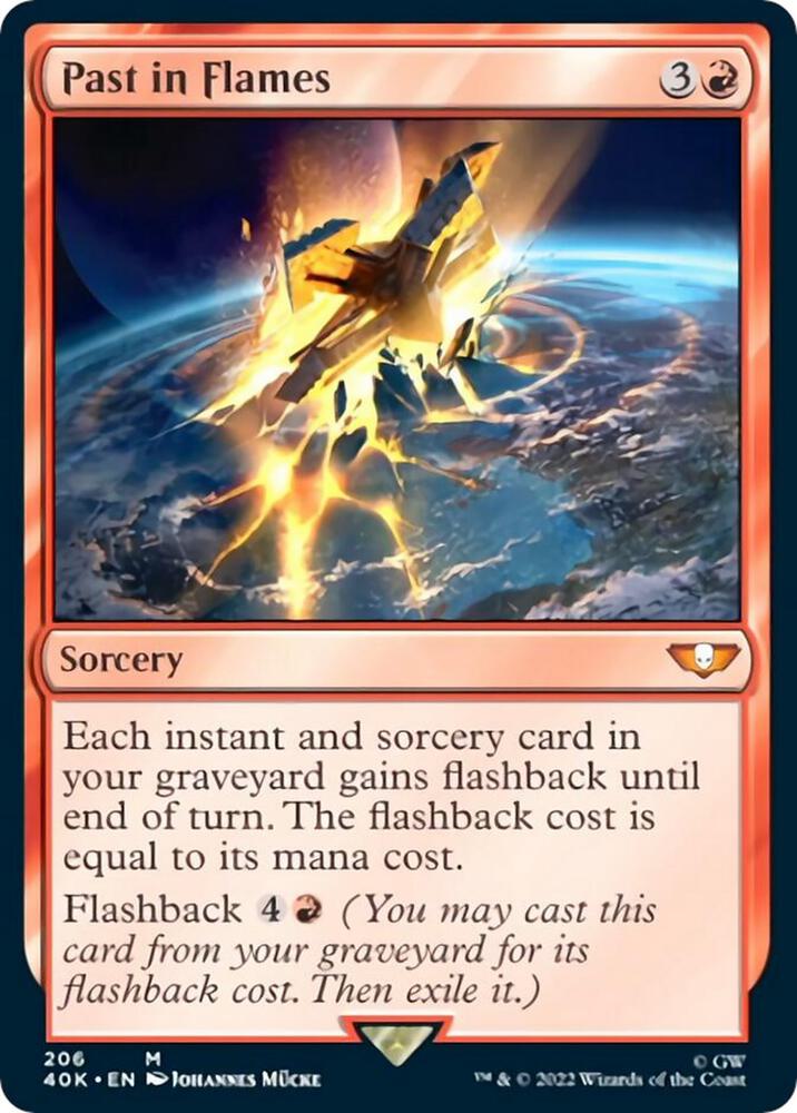 Past in Flames (206) [Warhammer 40,000 Commander]