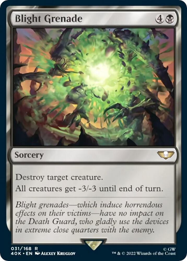 Blight Grenade (31) [Warhammer 40,000 Commander]
