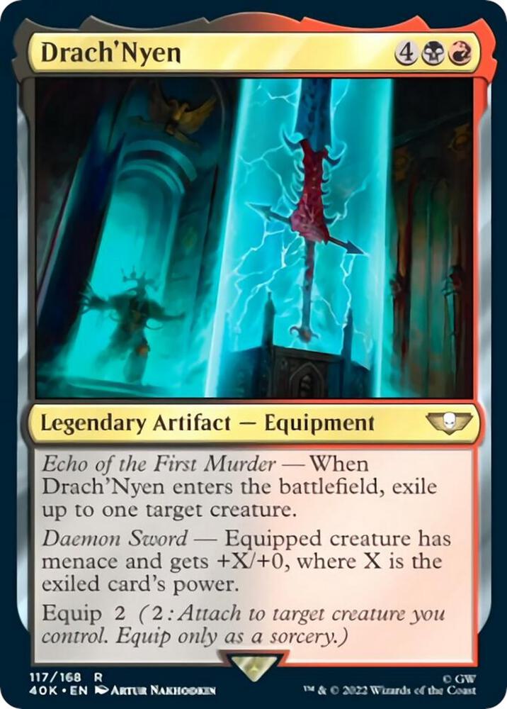 Drach'Nyen (Surge Foil) (117) [Warhammer 40,000 Commander]
