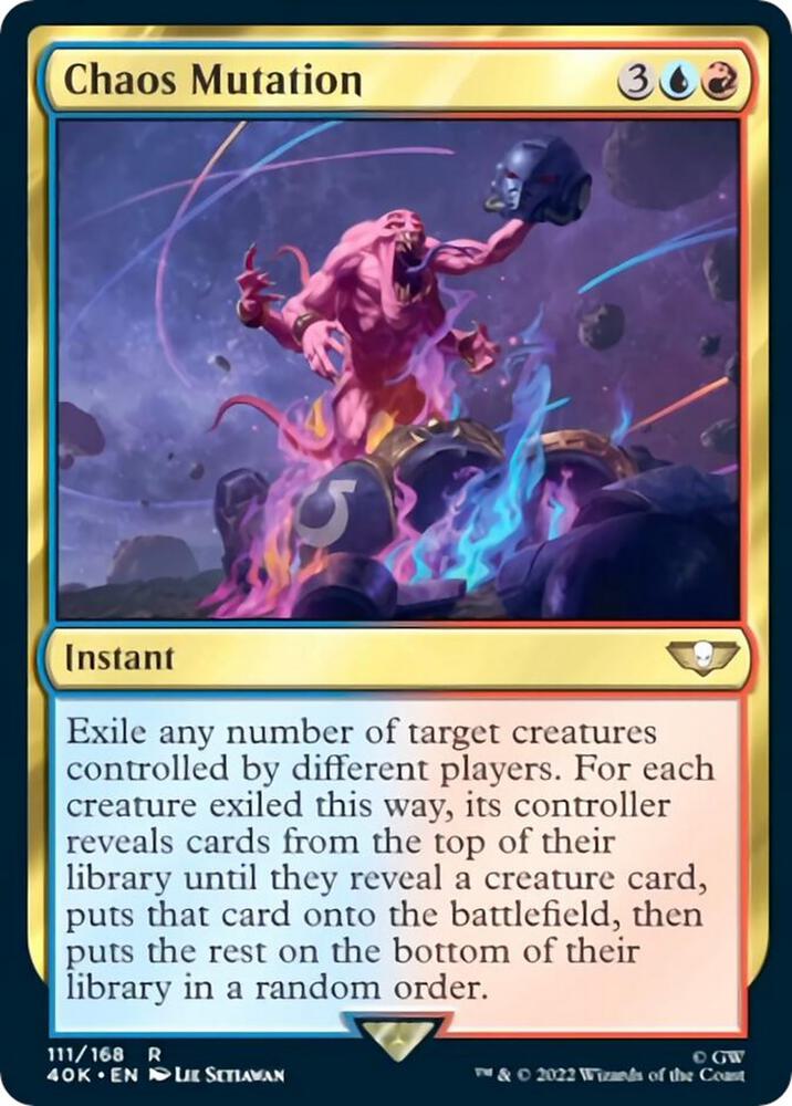 Chaos Mutation (Surge Foil) (111) [Warhammer 40,000 Commander]