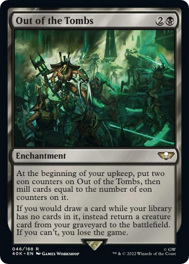 Out of the Tombs (Surge Foil) (46) [Warhammer 40,000 Commander]