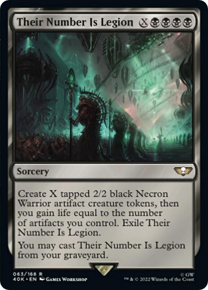 Their Number Is Legion (63) [Warhammer 40,000 Commander]