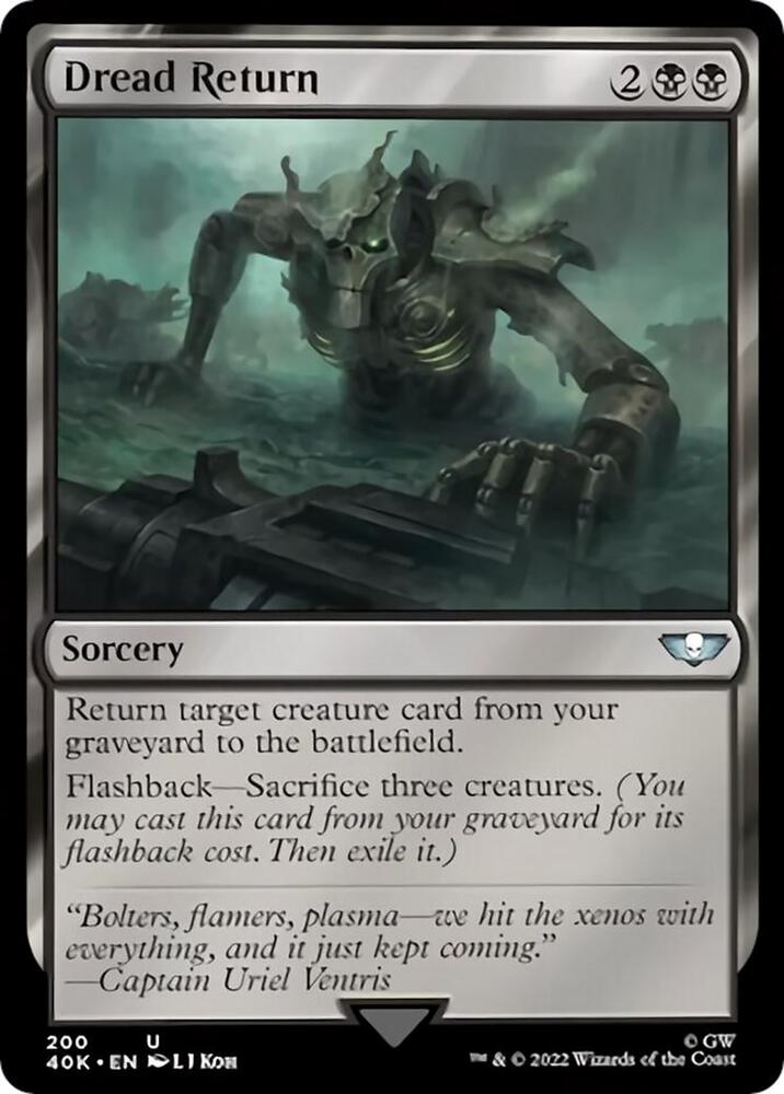 Dread Return (200) [Warhammer 40,000 Commander]