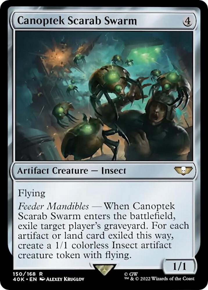 Canoptek Scarab Swarm (150) [Warhammer 40,000 Commander]