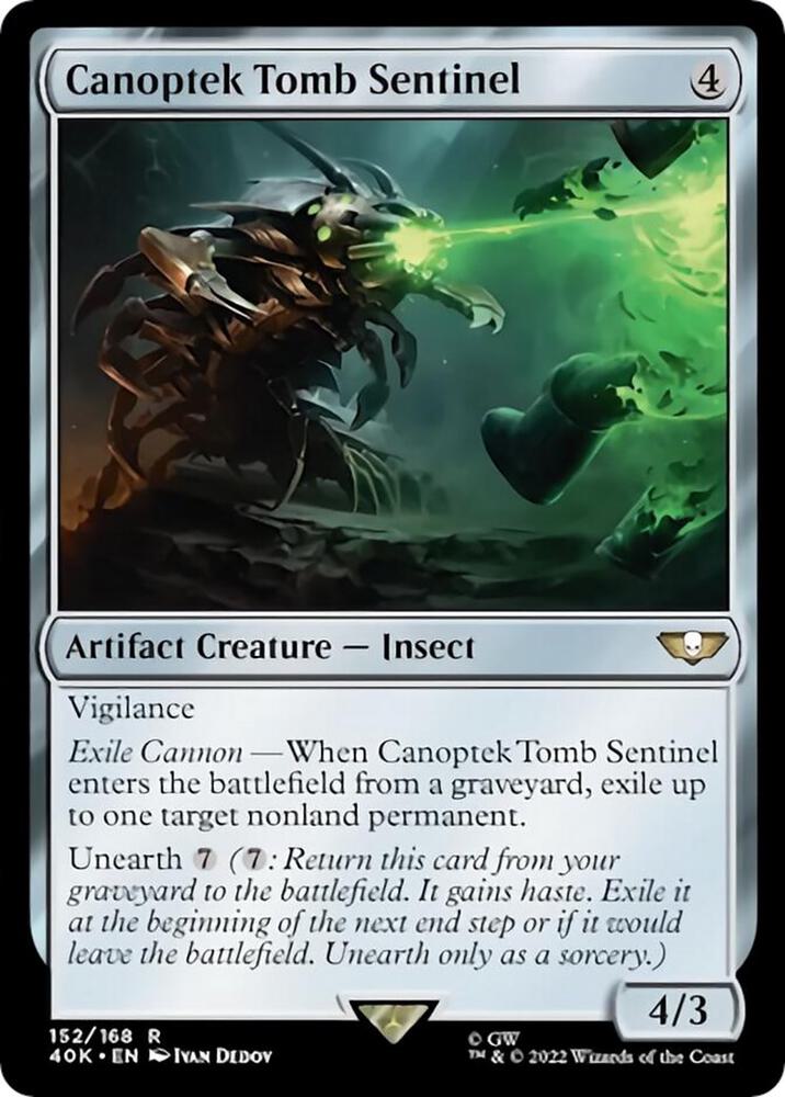Canoptek Tomb Sentinel (152) [Warhammer 40,000 Commander]