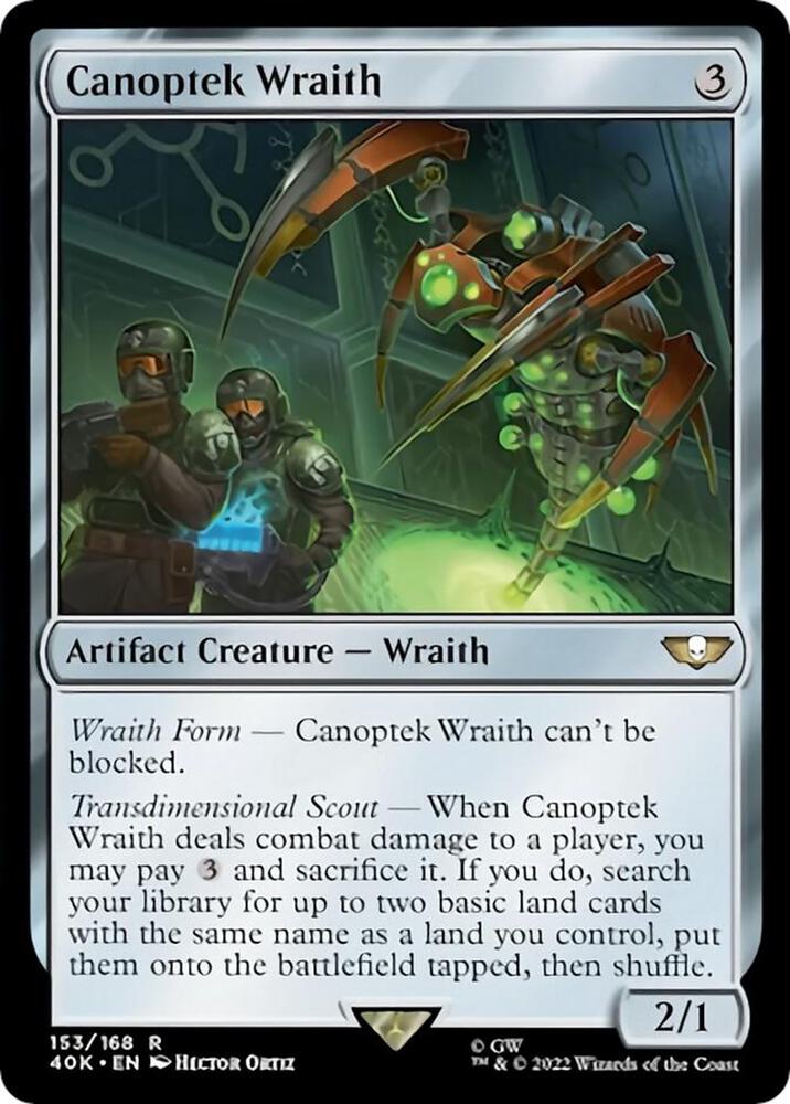 Canoptek Wraith (153) [Warhammer 40,000 Commander]