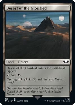 Desert of the Glorified (275) [Warhammer 40,000 Commander]