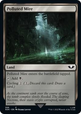Polluted Mire (288) [Warhammer 40,000 Commander]
