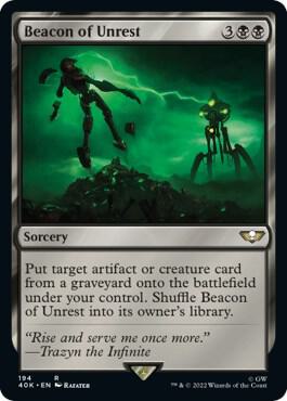 Beacon of Unrest (Surge Foil) (194) [Warhammer 40,000 Commander]