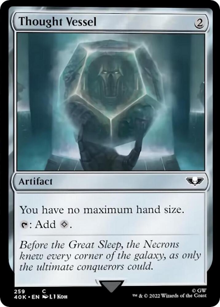 Thought Vessel (Surge Foil) (259) [Warhammer 40,000 Commander]