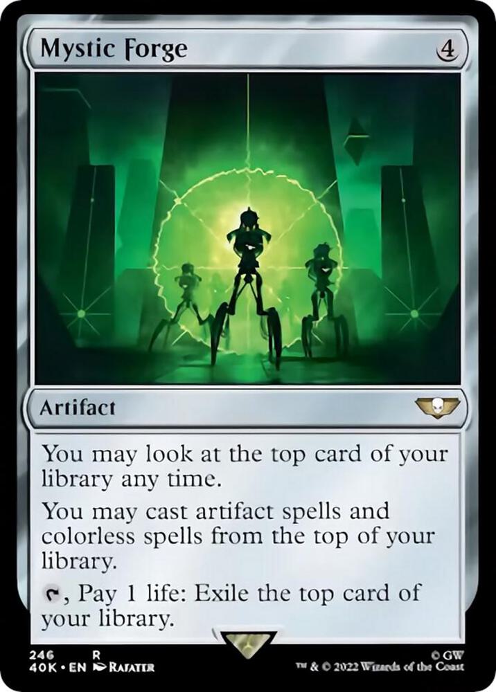 Mystic Forge (Surge Foil) (246) [Warhammer 40,000 Commander]