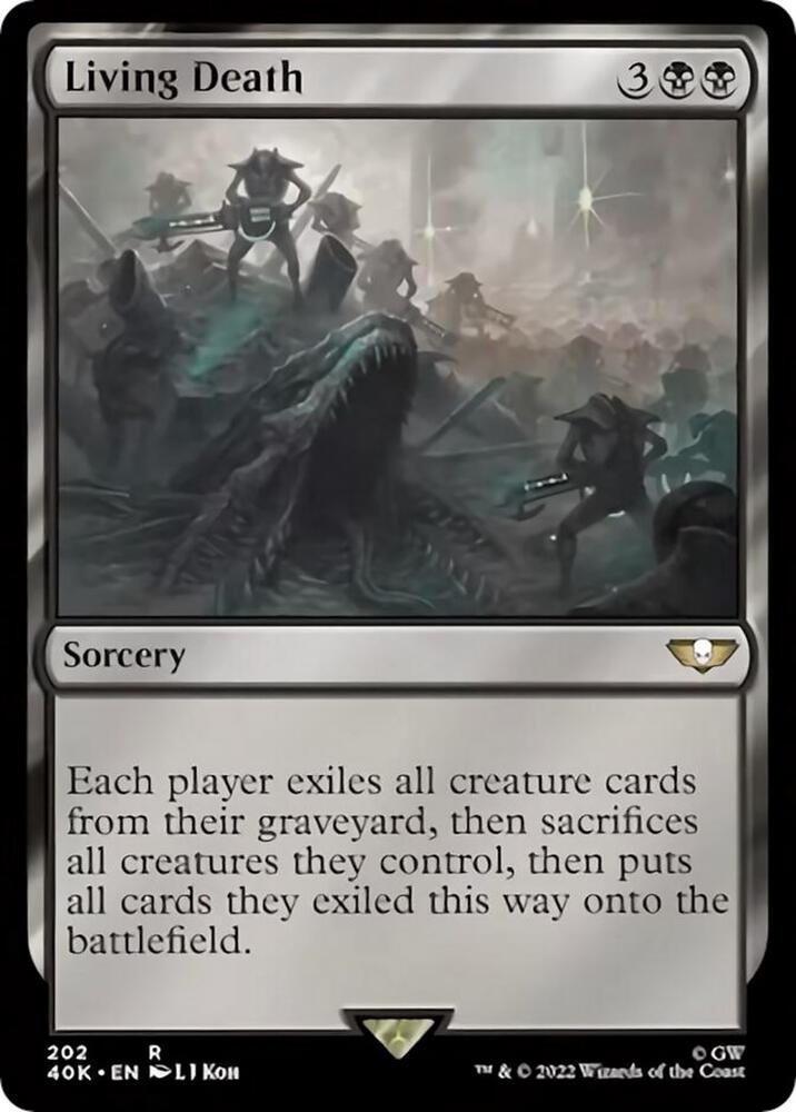 Living Death (Surge Foil) (202) [Warhammer 40,000 Commander]