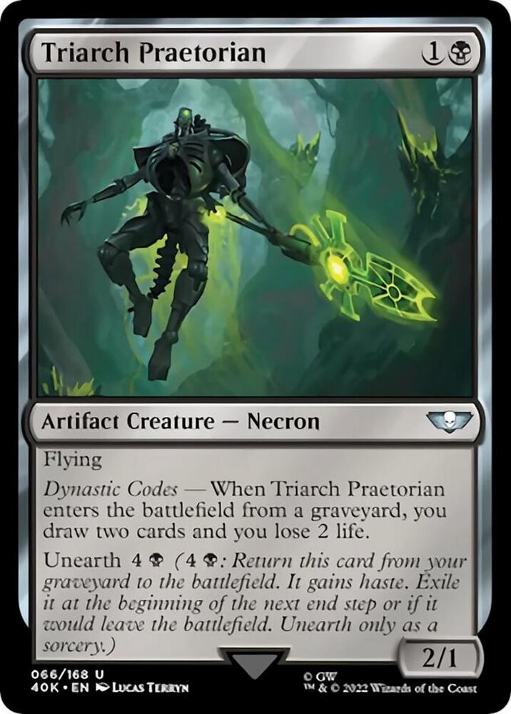 Triarch Praetorian (Surge Foil) (66) [Warhammer 40,000 Commander]