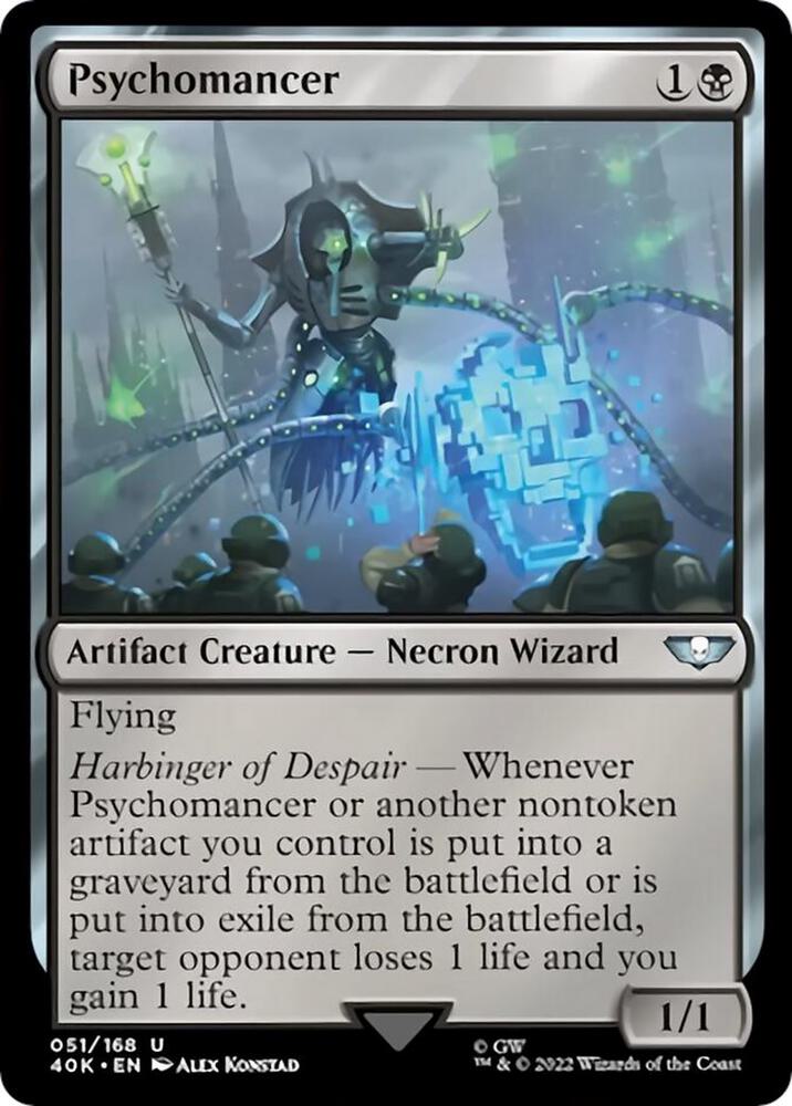 Psychomancer (Surge Foil) (51) [Warhammer 40,000 Commander]