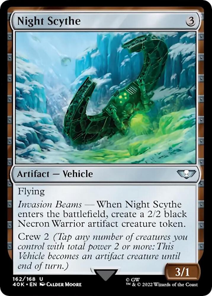 Night Scythe (Surge Foil) (162) [Warhammer 40,000 Commander]