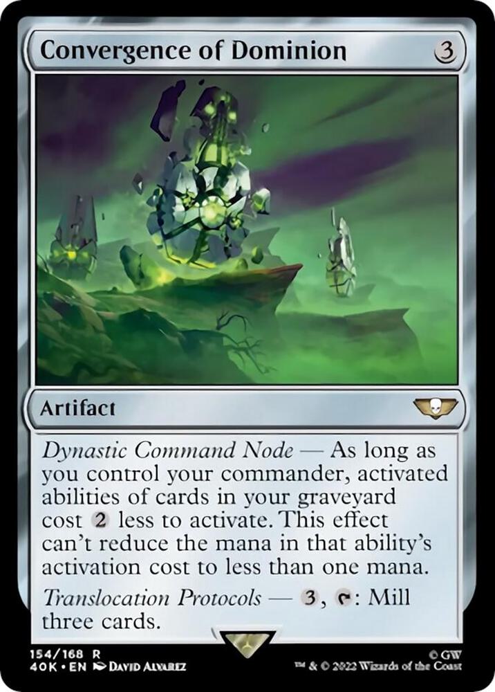 Convergence of Dominion (Surge Foil) (154) [Warhammer 40,000 Commander]