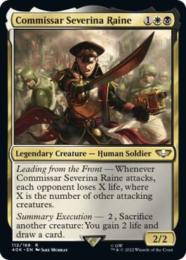Commissar Severina Raine (112) [Warhammer 40,000 Commander]