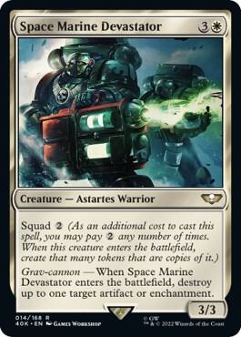 Space Marine Devastator (14) [Warhammer 40,000 Commander]