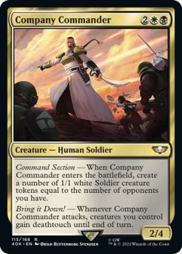 Company Commander (113) [Warhammer 40,000 Commander]