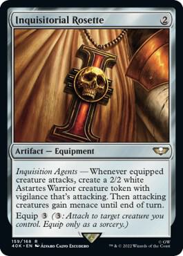 Inquisitorial Rosette (159) [Warhammer 40,000 Commander]