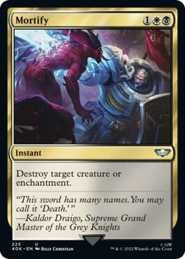 Mortify (Surge Foil) (225) [Warhammer 40,000 Commander]