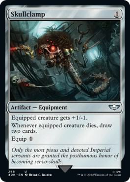 Skullclamp (Surge Foil) (248) [Warhammer 40,000 Commander]