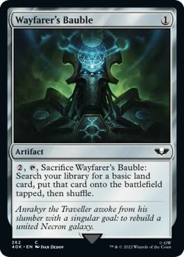 Wayfarer's Bauble (262) (Surge Foil) [Warhammer 40,000 Commander]