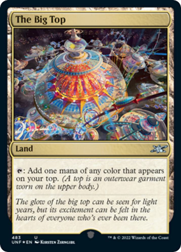 The Big Top (Galaxy Foil) (483) [Unfinity]