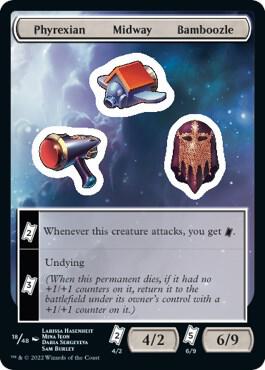 Phyrexian Midway Bamboozle (18) [Unfinity]