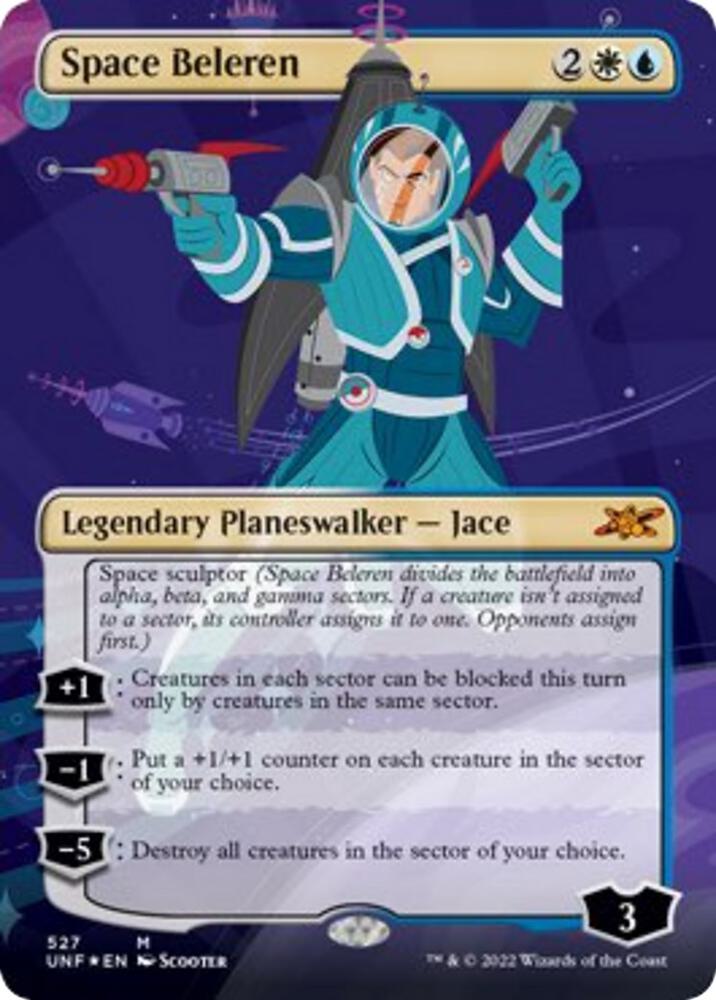 Space Beleren (Borderless) (Galaxy Foil) (527) [Unfinity] [Borderless]