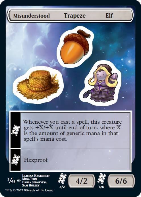 Misunderstood Trapeze Elf (5) [Unfinity]