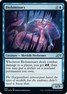 Bioluminary (Galaxy Foil) (324) [Unfinity]