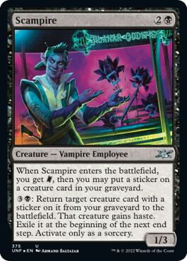 Scampire (Galaxy Foil) (375) [Unfinity]