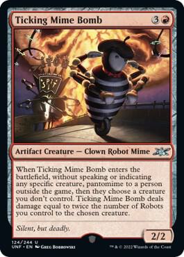 Ticking Mime Bomb (124) [Unfinity]