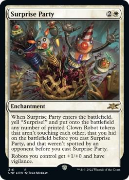 Surprise Party (Galaxy Foil) (315) [Unfinity]