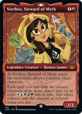 Vorthos, Steward of Myth (Showcase) (251) [Unfinity] [Showcase]
