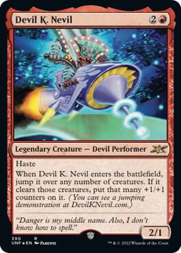 Devil K. Nevil (Galaxy Foil) (390) [Unfinity]