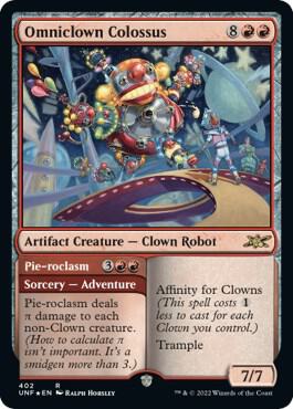 Omniclown Colossus (Galaxy Foil) (402) [Unfinity]
