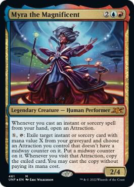 Myra the Magnificent (Galaxy Foil) (461) [Unfinity]