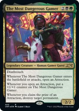 The Most Dangerous Gamer (Galaxy Foil) (460) [Unfinity]