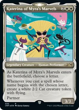 Katerina of Myra's Marvels (Showcase) (245) [Unfinity] [Showcase]